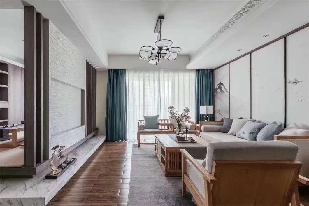 佛山市順德華潤(rùn)置地廣場(chǎng)現(xiàn)代簡(jiǎn)約風(fēng)格三居室裝修案例